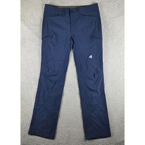 Eddie Bauer First Ascent Pants Mens 36x36 (36x35) Blue Stretch Outdoors Hiking